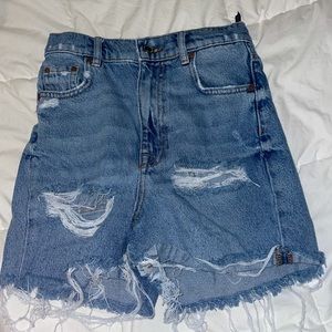 Zara 90’s style vintage high waisted shorts